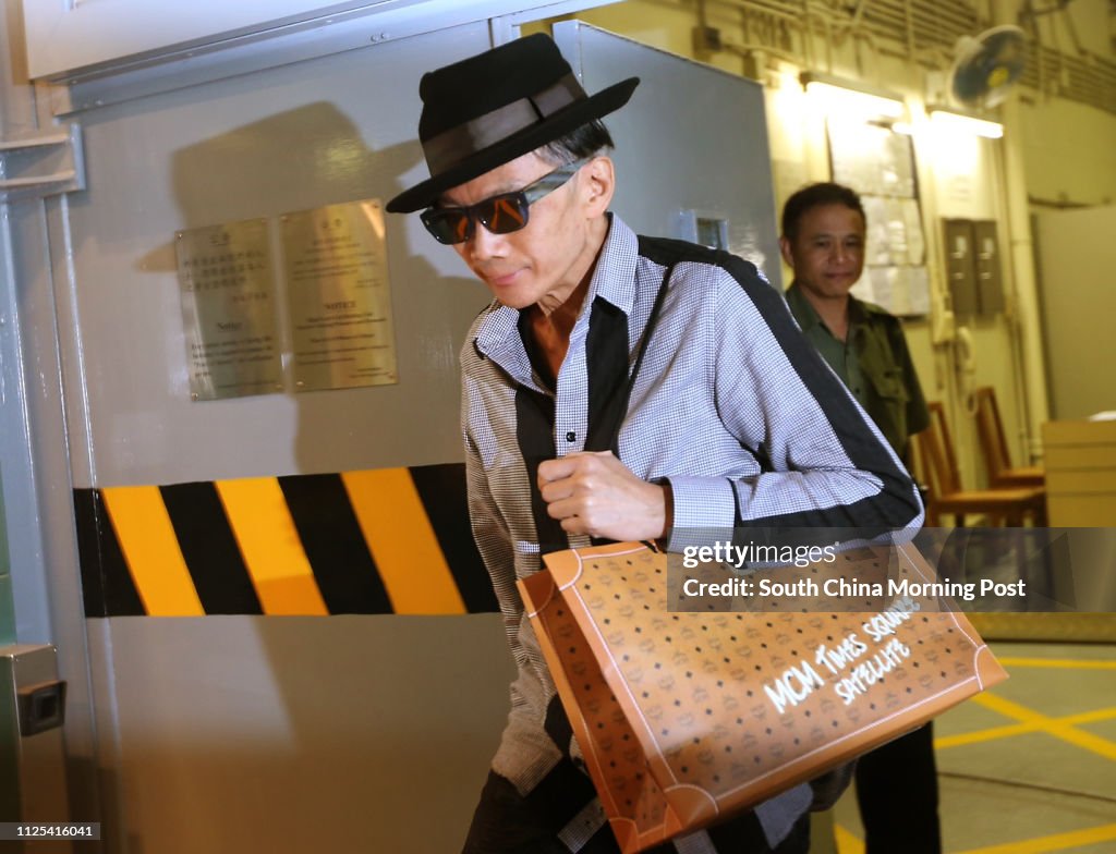 Gay businessman Jerome Lau Ting-sing who was jailed for 17 months for molesting male models and threatening to publicise explicit photos he took of the victims leaves the custody in High Court, Admiralty after he was granted bail pending appeal. 11OCT12