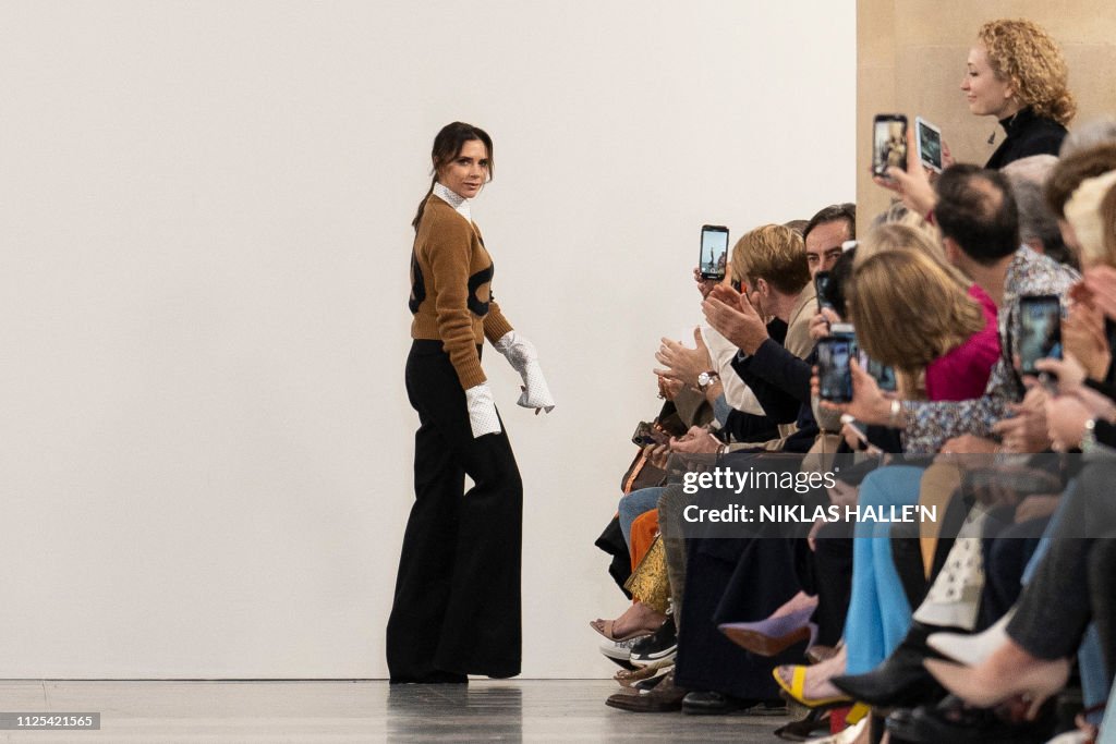 FASHION-BRITAIN-VICTORIA BECKHAM