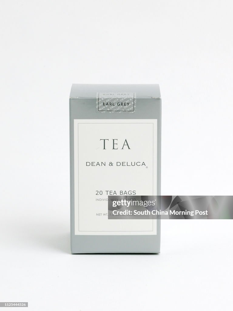 Dean & Deluca Earl Grey Tea for Features Food & Wine Take Five Column. 24NOV12