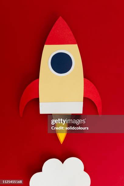 388 Paper Rocket Launch Stock Photos, High-Res Pictures, and Images ...