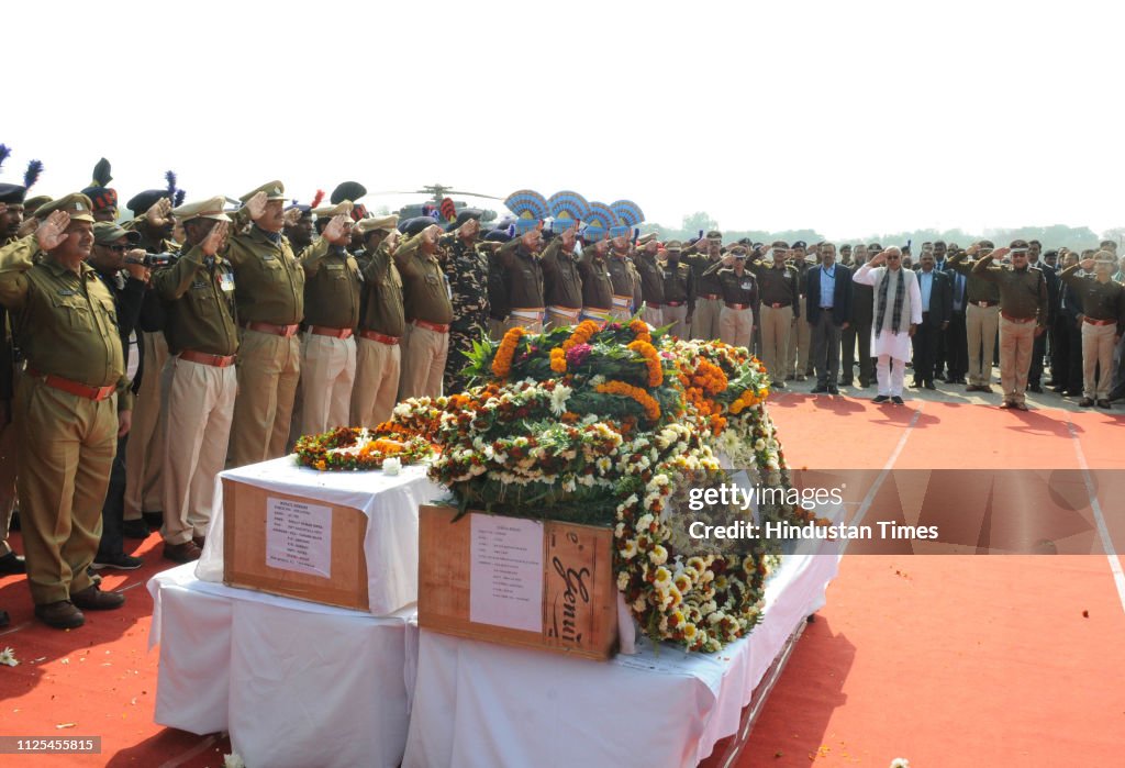 Pulwama Terror Attack: Last Rites Of Martyred CRPF Jawans Performed With Full State Honour