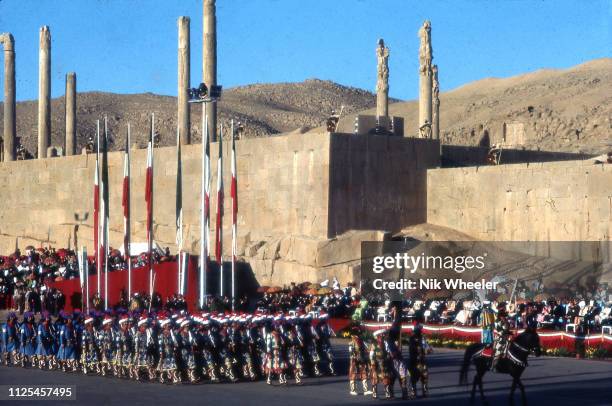 In October 1971 the Shah of Iran and the Shahbanu hosted a lavish celebration to commemorate the founding of the Persian Empire and built a tent city...