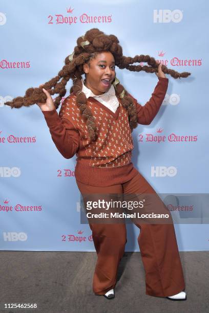 Phoebe Robinson attends the HBO "2 Dope Queens" brunch and conversation during Sundance 2019 at Tupelo on January 27, 2019 in Park City, Utah.