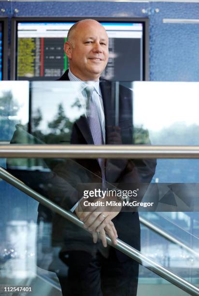 Of Intercontinental Exchange Jeffrey Sprecher is photographed for Bloomberg Businessweek on July 5, 2010 in New York City.