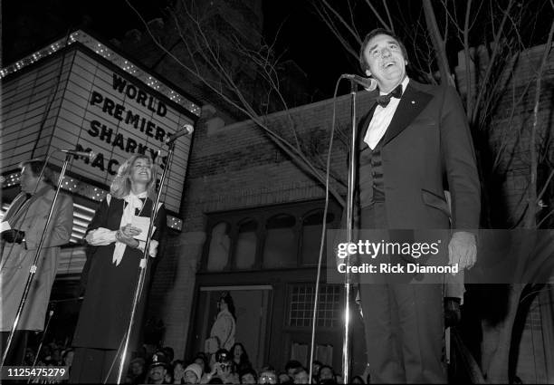 Actor Jim Nabors attends Sharky's Machine World Premiere starring Burt Reynolds at The Fabulous Fox Theater in Atlanta, Ga. December 01,1981