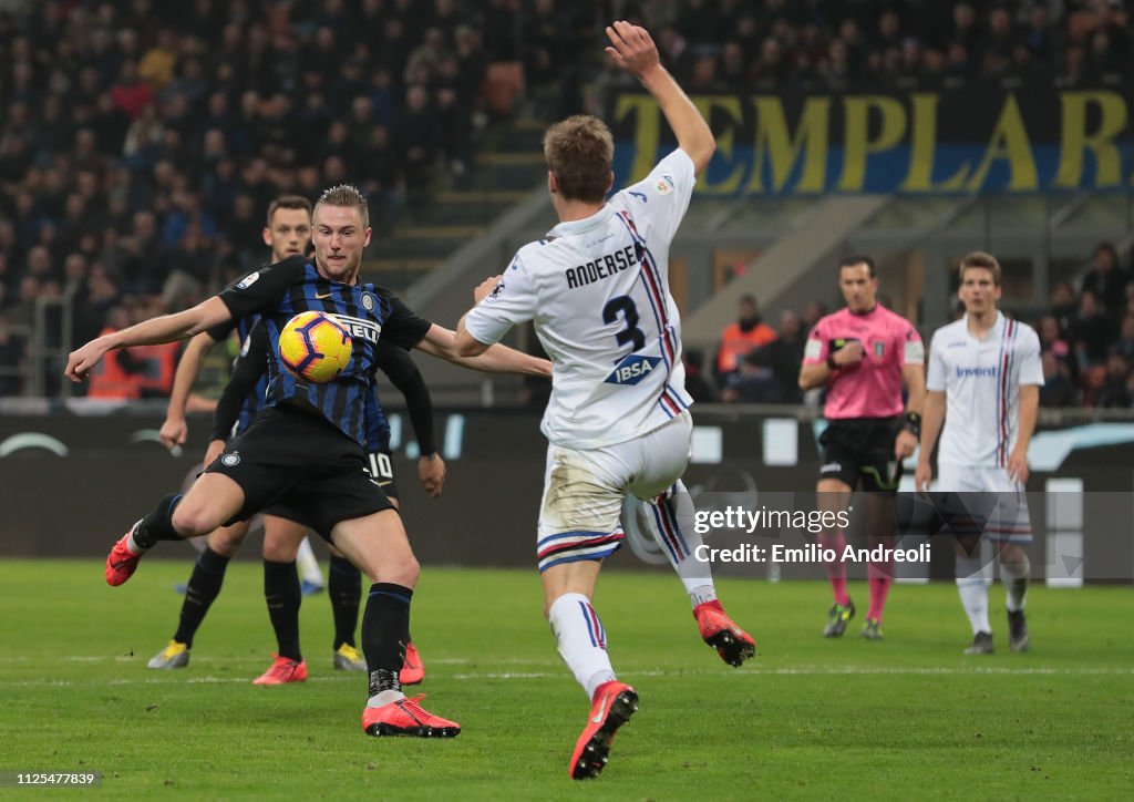 FC Internazionale v UC Sampdoria - Serie A
