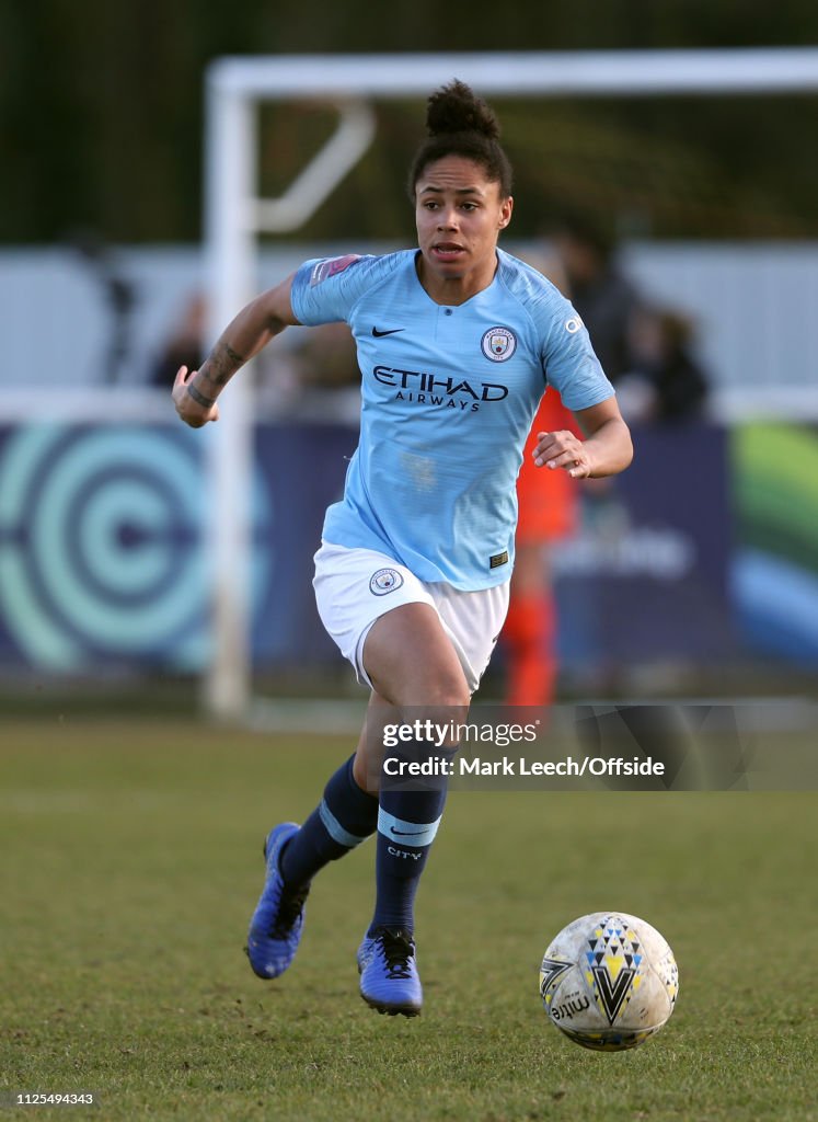 Tottenham Hotspur Ladies v Manchester City Women: SSE Women's FA Cup