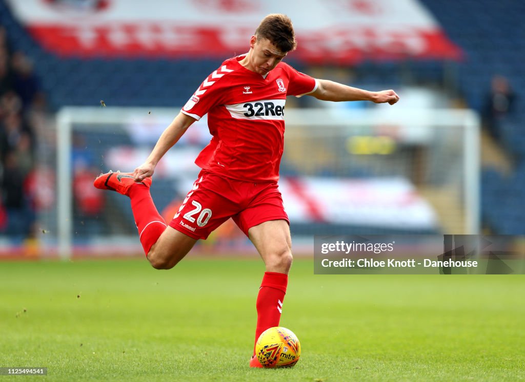 Blackburn Rovers v Middlesbrough FC - Sky Bet Championship