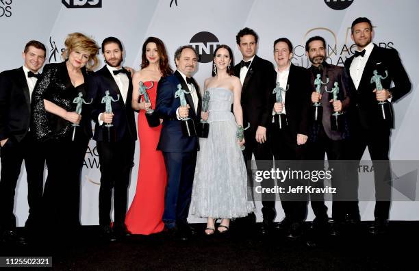 Joel Johnstone, Caroline Aaro, Michael Zegen, Marin Hinkle, Kevin Pollak, Rachel Brosnahan, Luke Kirby, Brian Tarantina, Tony Shalhoub, and Zachary...