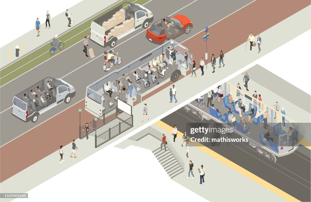 Transportation cutaway