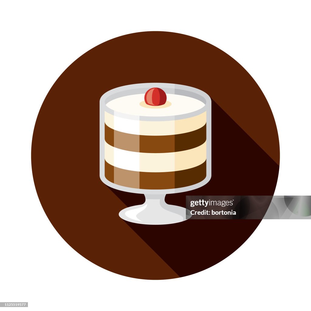 Layered Chocolate Mousse Icon