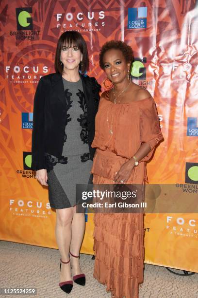 President, GreenLight Women and actress Vanessa Bell Calloway attend the Greenlight Women For Black History Month Brunch Celebration at The London on...