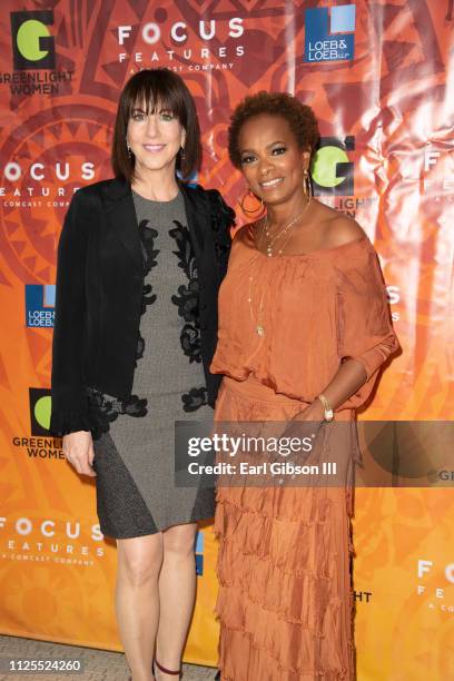 President, GreenLight Women and actress Vanessa Bell Calloway attend the Greenlight Women For Black History Month Brunch Celebration at The London on...