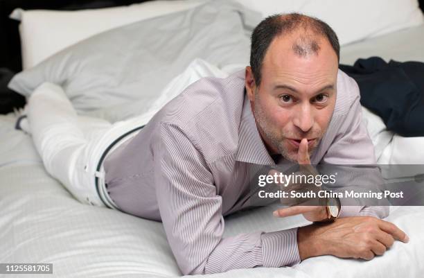 Portrait of Ashley Madison CEO Noel Biderman taken in Tsim Sha Tsui. 28AUG13