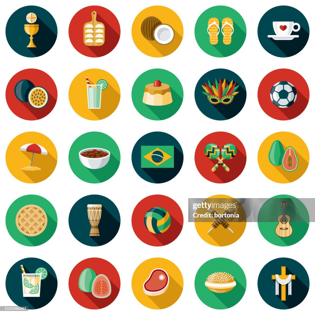 Brazil Icon Set
