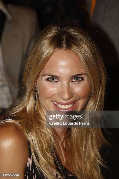 Actress Vanesa Romero attends the Madrid Fashion Week Pasarela Cibeles at Parque el Retiro on September 19, 2007 in Madrid, Spain.