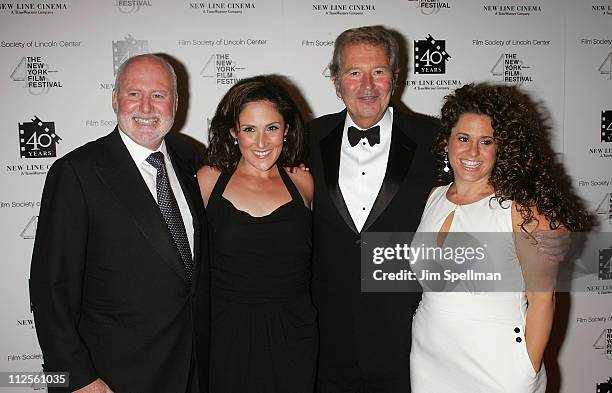 Co-Chairman and Co-CEO of New Line Cinemas Michael Lynne, actress Ricki Lake, Co-Chairman and Co-CEO of New Line Bob Shaye, and actress Marissa Jaret...