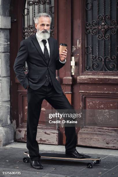 well dressed man - hipster senior man stock pictures, royalty-free photos & images