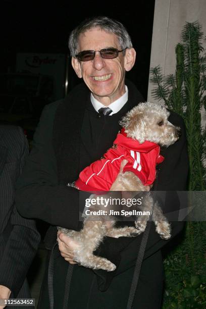 Actor Richard Belzer attends the "Look" Premiere at The Core Club on October 29, 2007 in New York City