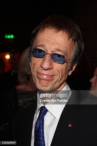 Robin Gibb attends the The Archant London Press Ball on November 17, 2007 in London.