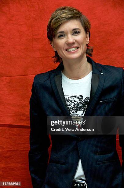 Kimberly Peirce at the "Stop-Loss" press conference at the Four Seasons Hotel on March 16, 2008 in Beverly Hills, California.