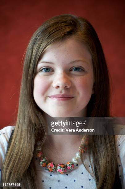 Georgie Henley at the "Chronicles of Narnia" press conference at the Mandarin Oriental Hotel on May 3, 2008 in New York City.