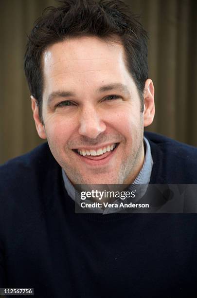 Paul Rudd at the "I Love You, Man" press conference at the Le Parker Meridien Hotel on March 8, 2009 in New York City.