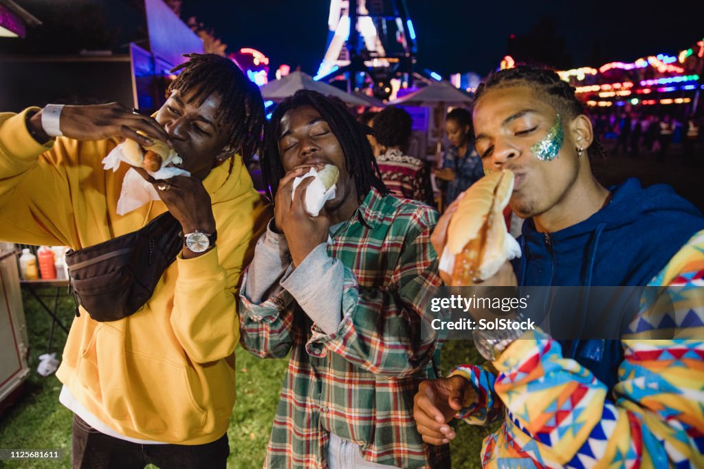 Gli hot dog hanno un sapore migliore al Funfair