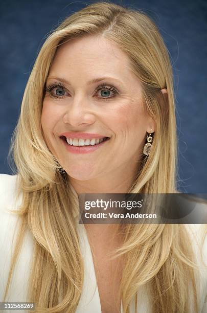 Emily Procter at the "CSI Miami" press conference at the Four Seasons Hotel on April 22, 2009 in Beverly Hills, California.