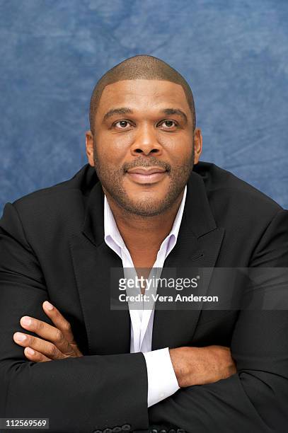 Executive Producer Tyler Perry at the "Precious" press conference at the Four Seasons Hotel on September 13, 2009 in Toronto, Canada.