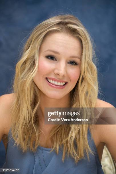 Kristen Bell at the "Couples Retreat" press conference at the Four Seasons Hotel on September 23, 2009 in Beverly Hills, California.