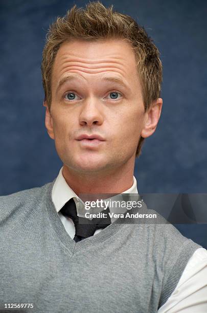 Neil Patrick Harris at the "How I Met Your Mother" press conference at The London Hotel on September 30, 2009 in West Hollywood, California.