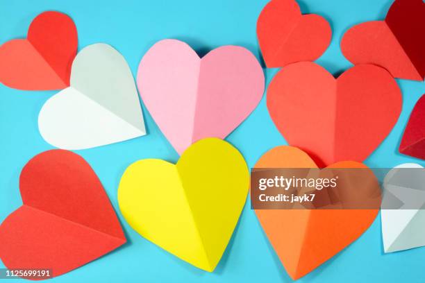 love hearts - february stock pictures, royalty-free photos & images