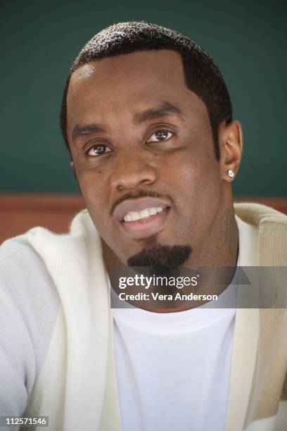 Sean "P. Diddy" Combs at the "Get Him To The Greek" Press Conference at The Greek Theatre on May 22, 2010 in Los Angeles, California.