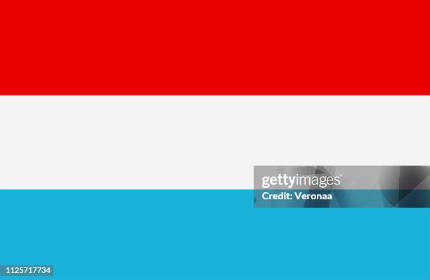 luxembourg flag - luxembourg benelux stock illustrations