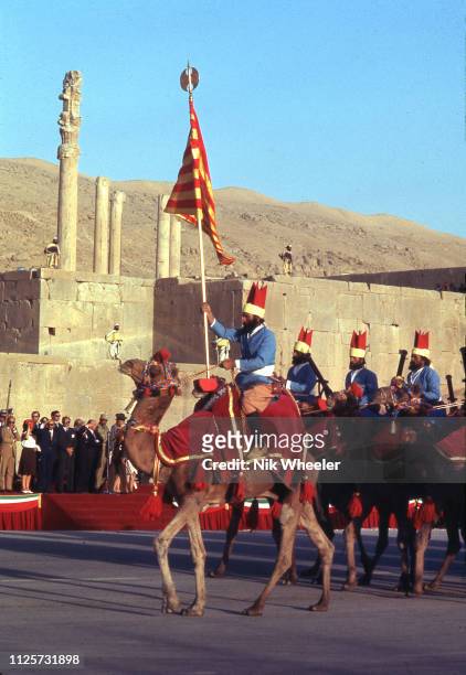 In October 1971 the Shah of Iran and his wife the Shahbanu hosted a lavish party in the ruins of Persepolis to celebrate the 2500th anniversary of...