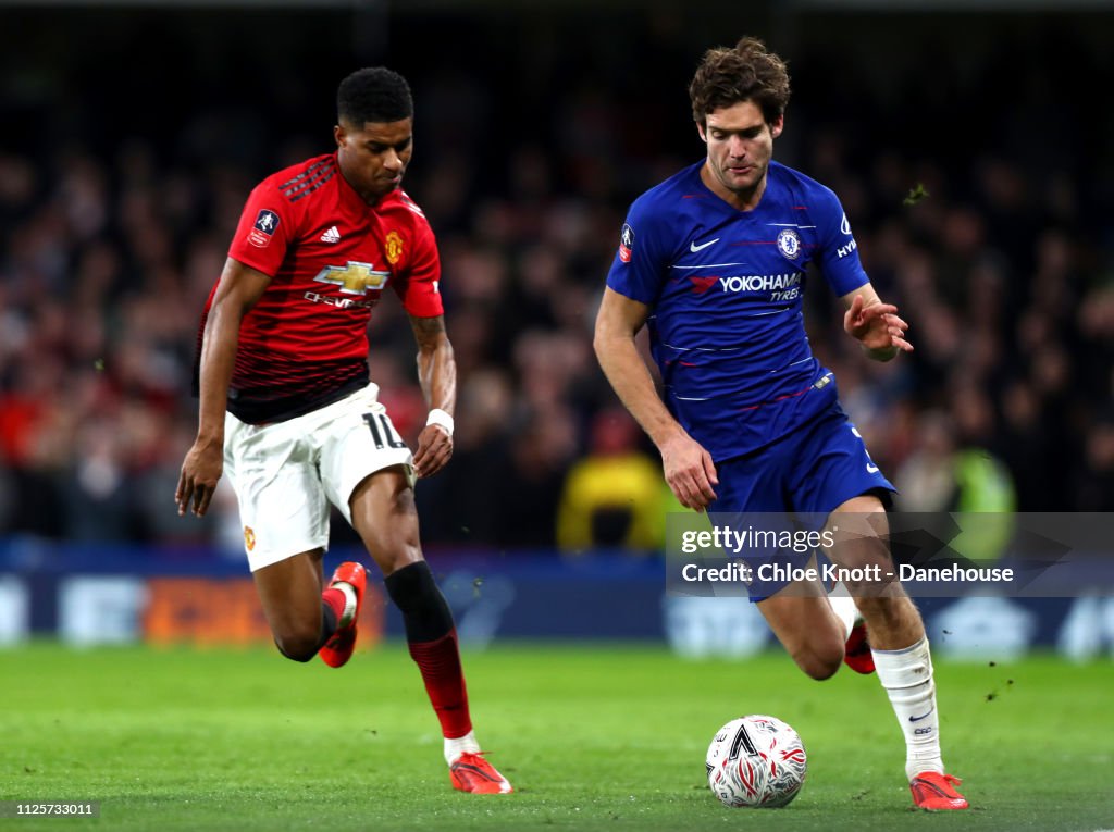 Chelsea FC v Manchester United - FA Cup fifth round match