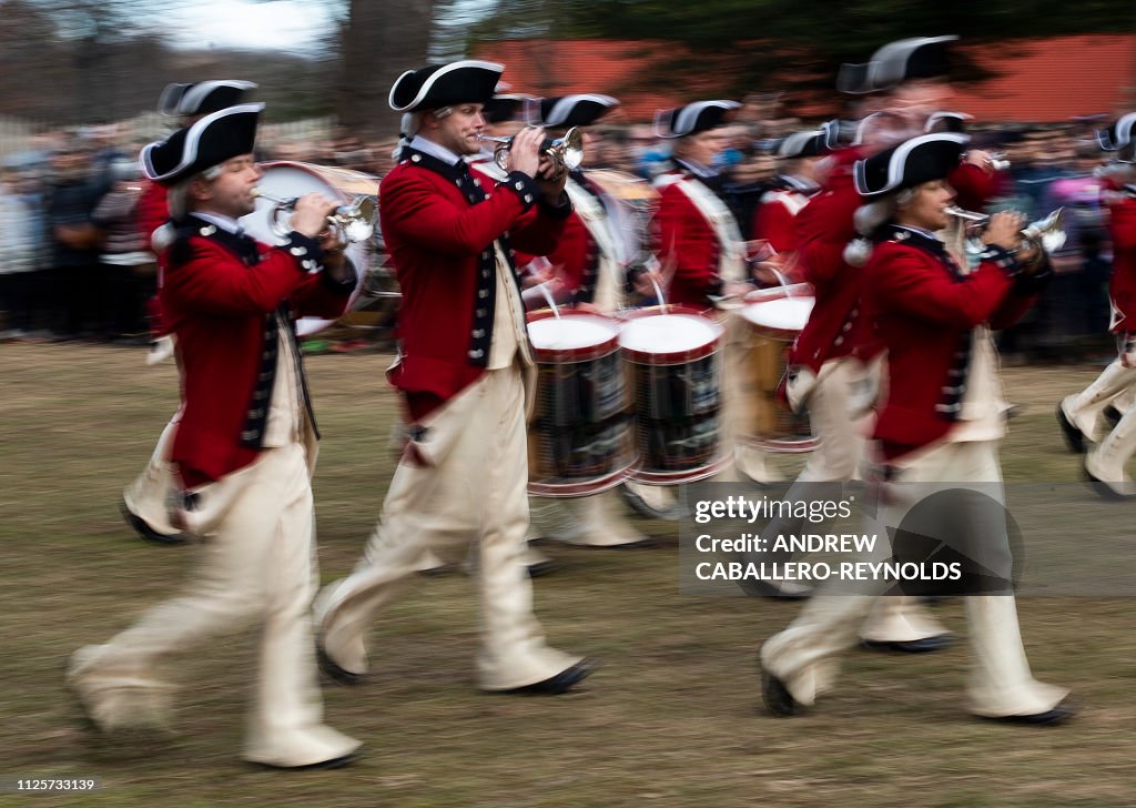 TOPSHOT-US-HOLIDAY-PRESIDENTS-DAY-REENACTMENT-MT VERNON