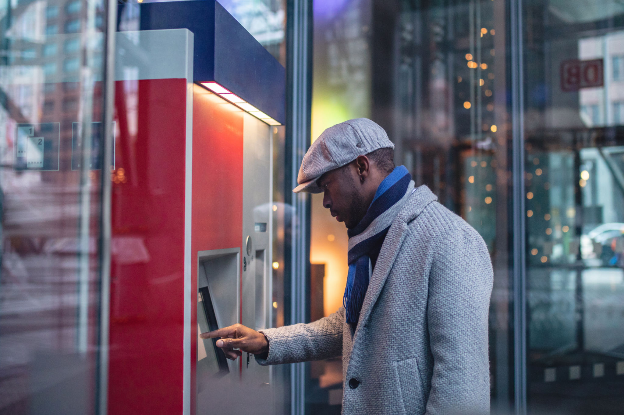 ATMs in city