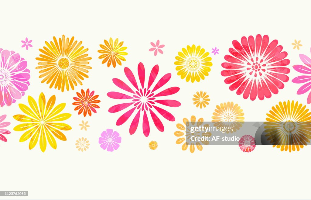 Florale achtergrond