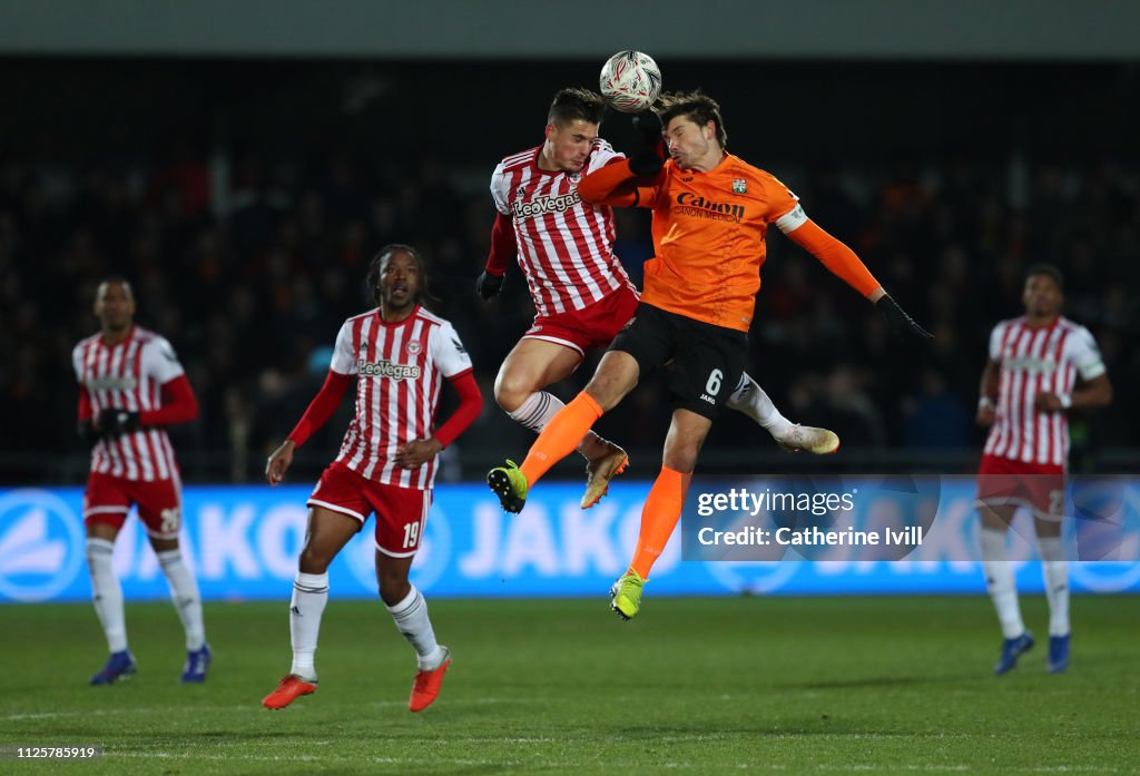 Barnet v Brentford - FA Cup Fourth Round