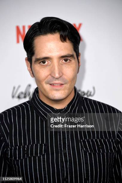 David Dastmalchian attends the Los Angeles premiere screening of "Velvet Buzzsaw" at American Cinematheque's Egyptian Theatre on January 28, 2019 in...