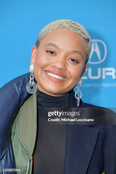 Kiersey Clemons attends the "Sweetheart" Premiere during 2019 Sundance Film Festival at Library Center Theater on January 28, 2019 in Park City, Utah.