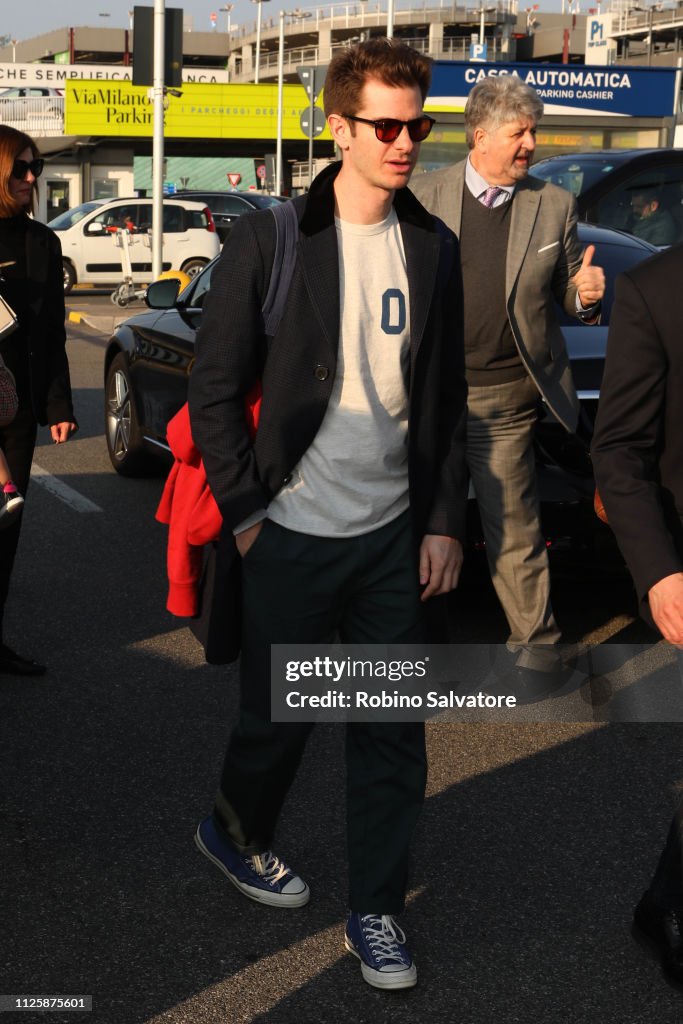 Celebrity Sightings - Ahead Of Milan Fashion Week Autumn/Winter 2019/20