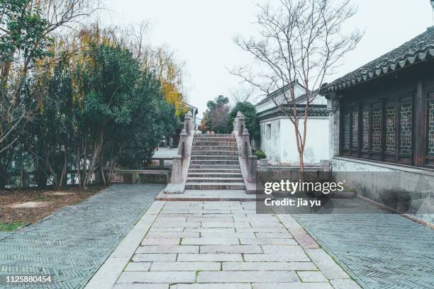 dangkou ancient town - jiangsu province stock pictures, royalty-free photos & images