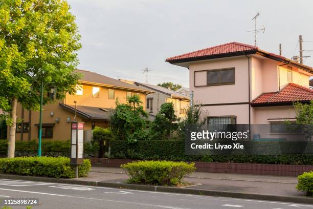 residential street - 日本　住宅街 個照片及圖片檔