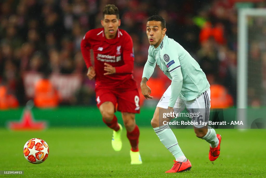 Liverpool v FC Bayern Muenchen - UEFA Champions League Round of 16: First Leg