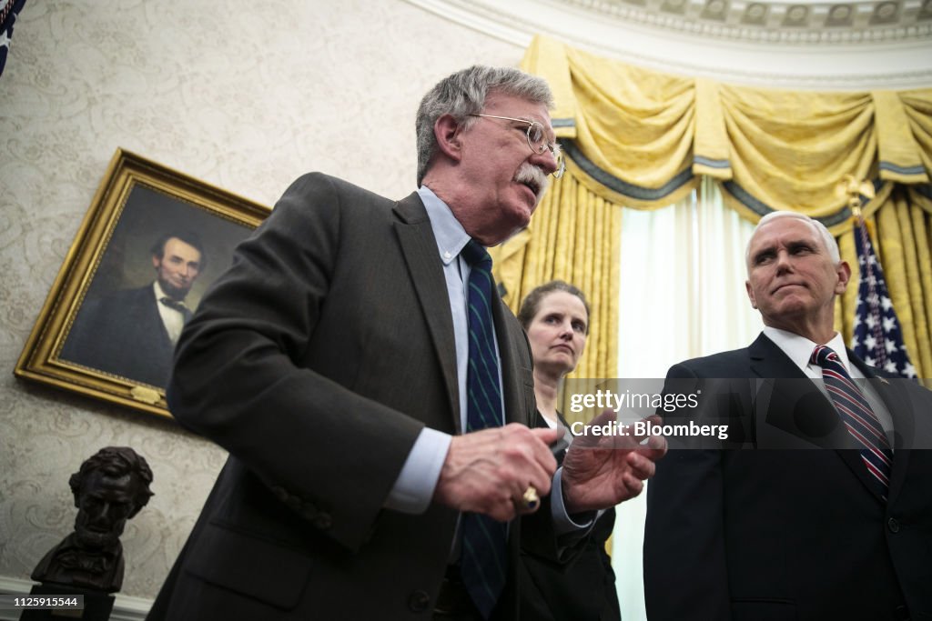 President Trump Holds Signing Ceremony For Space Policy Directive 4