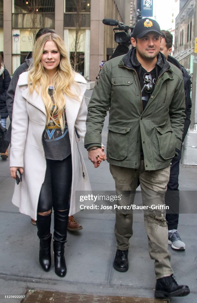Celebrity Sightings In New York - February 19, 2019