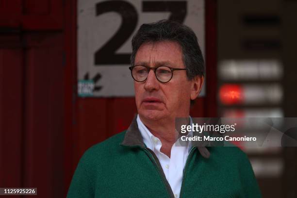 Louis Carey Camilleri Ceo of Ferrari during day two of F1 Winter Testing.